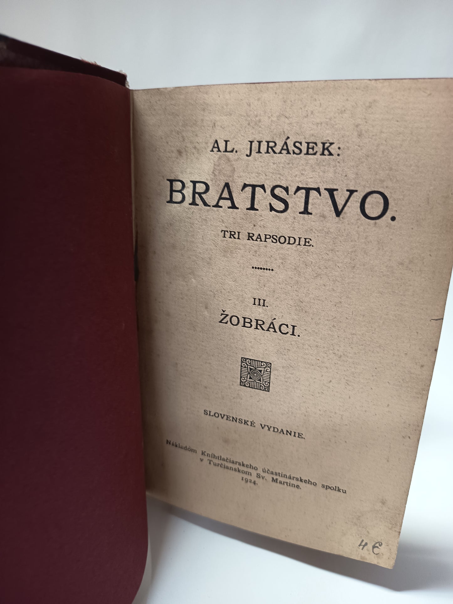 Bratstvo III.    Žobráci